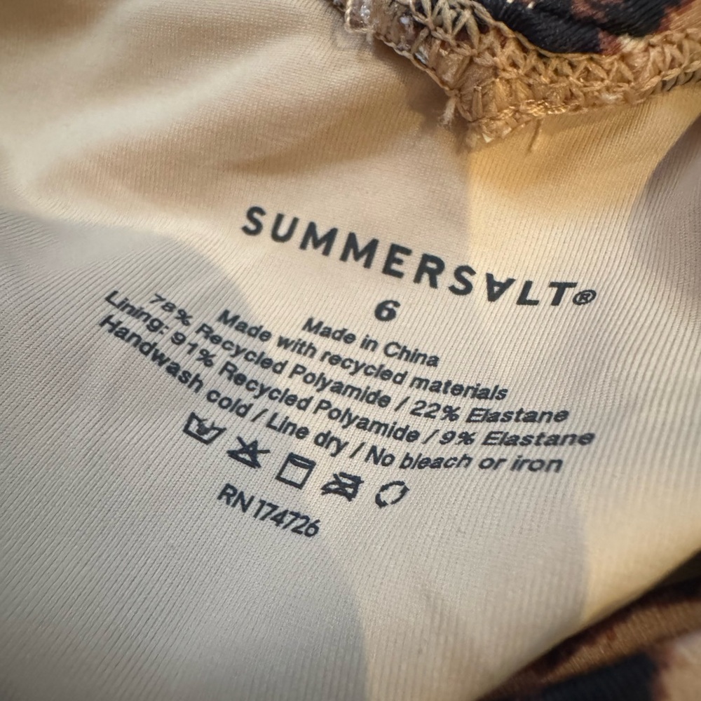 Summersalt Leopard Swimwear